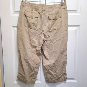 vintage‎ Talbots khaki Capri Pants Size 16